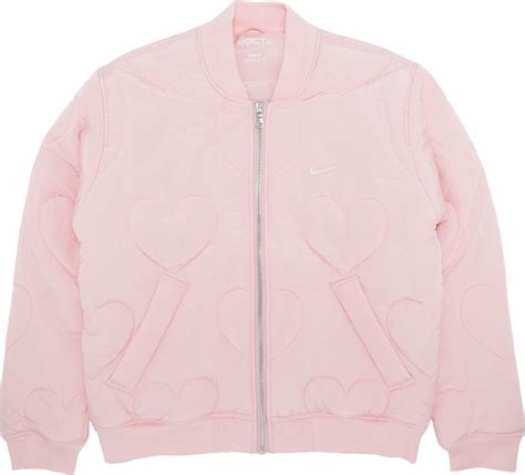 pink nike x drake jacket